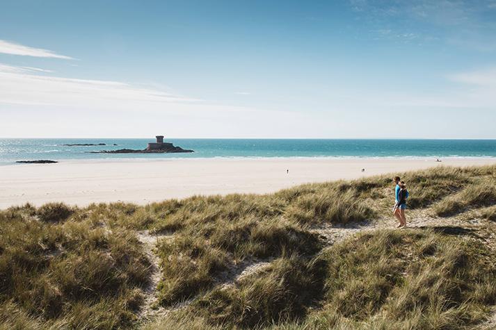 St Ouen's Bay is only a short drive away